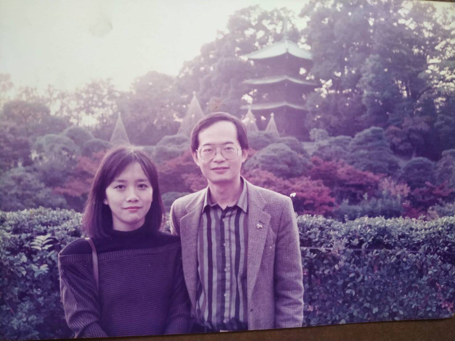 曾欽平 with his wife